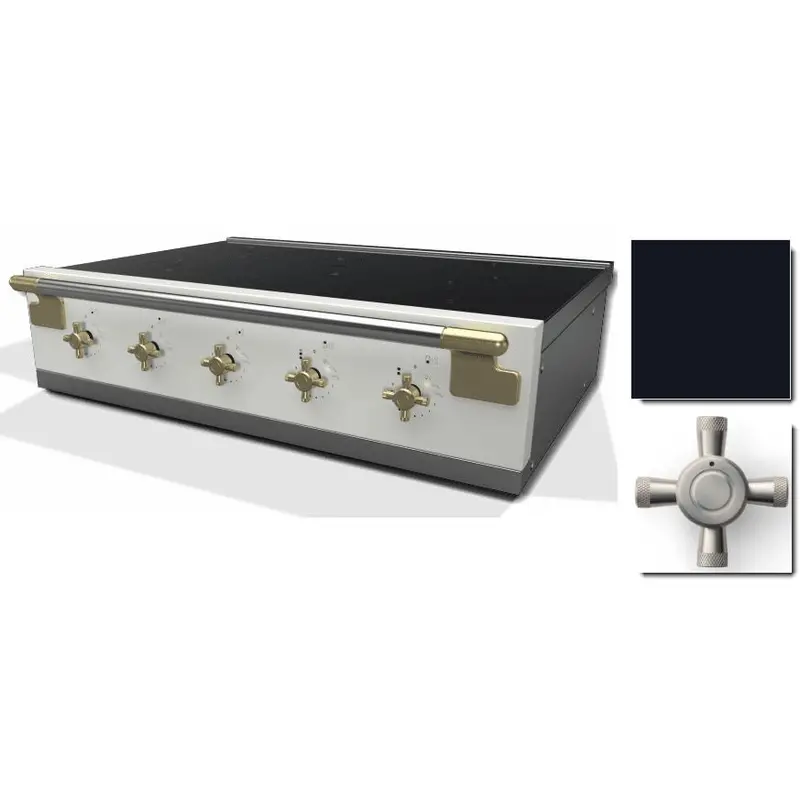 Aga 36-Inch Built-In Induction Rangetop In Gloss Black (Model Ael361Inrtblk) 1