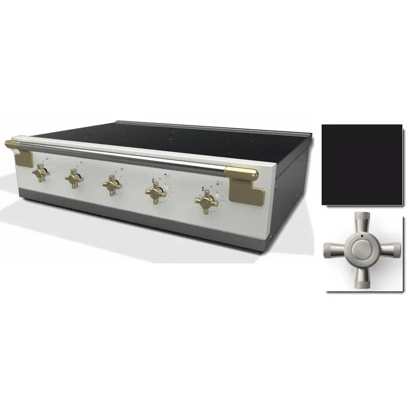 Aga 36-Inch Built-In Induction Rangetop In Matte Black (Model Ael361Inrtmbl) 1