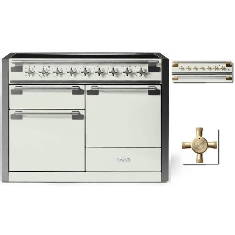 Aga Ael481Inabwht 48-Inch Elise Induction Range With True European Convection 1