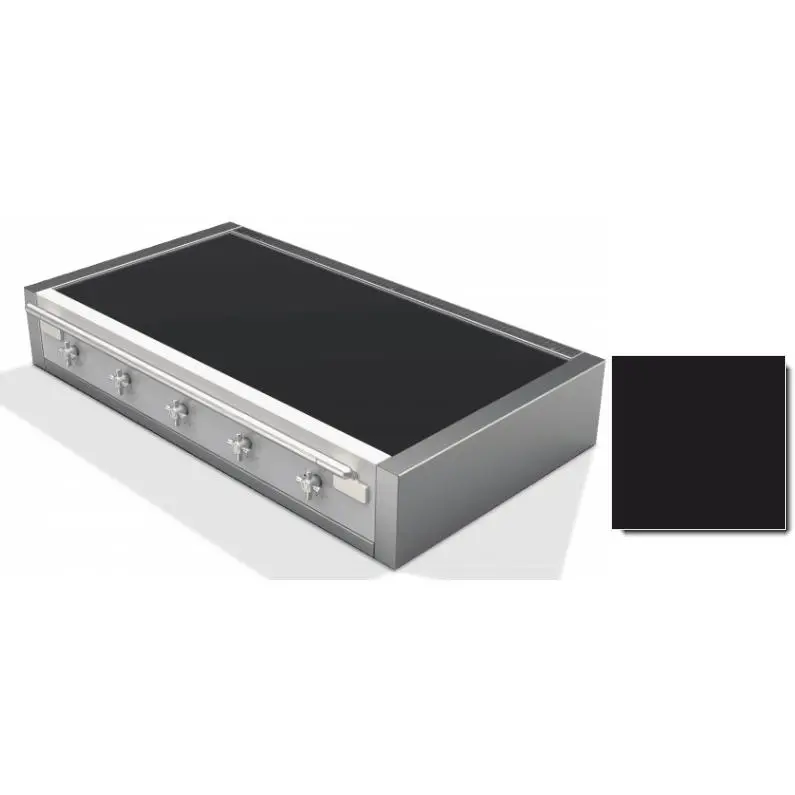 Aga Ael481Inrtmbl 48" Built-In Induction Rangetop – Matte Black 1