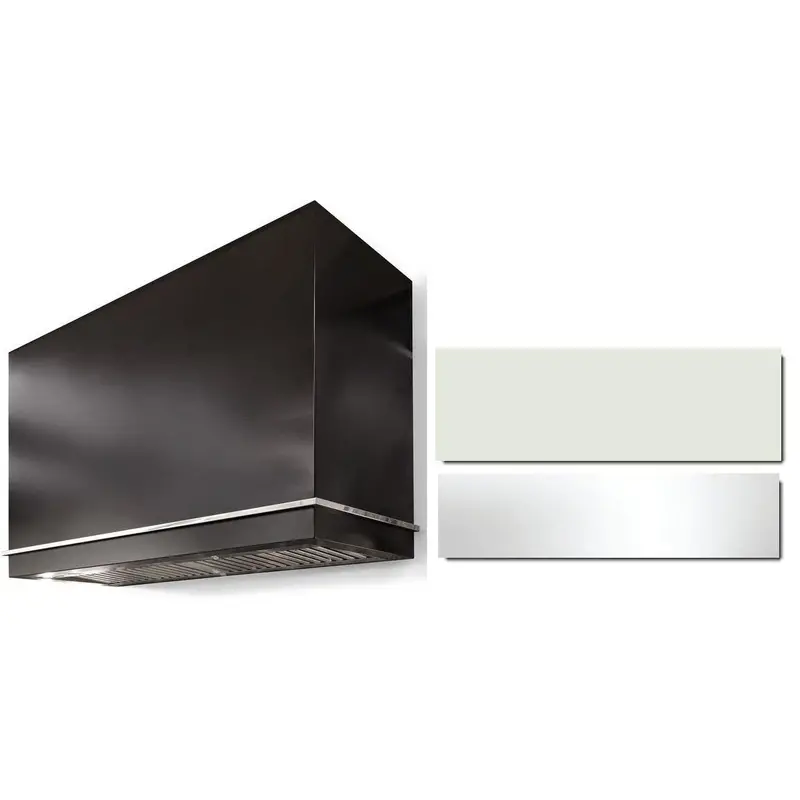Aga Ah4854Lgewhtpc 48" Loge Series Wall-Mount Range Hood – Pure White 1