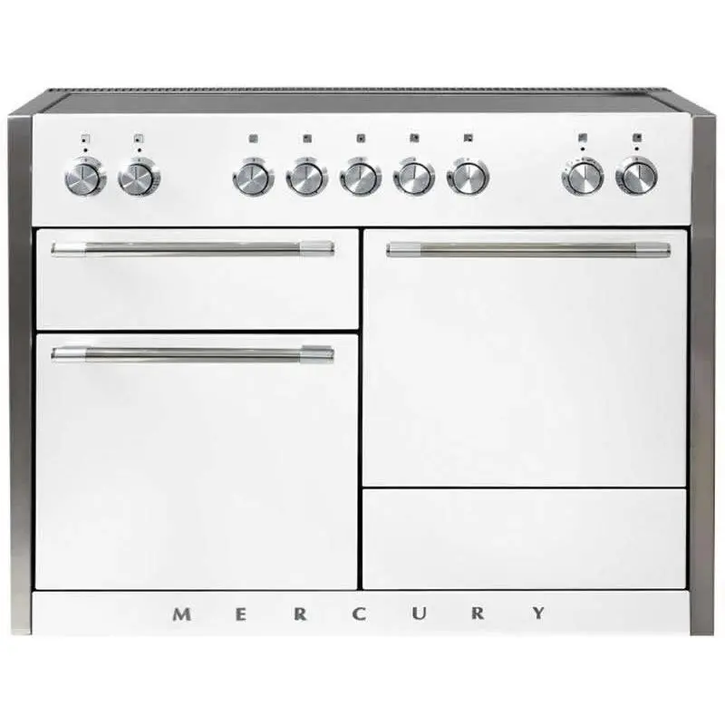 Aga Amc48In-Wht 48-Inch Mercury Induction Range With True European Convection Oven 1