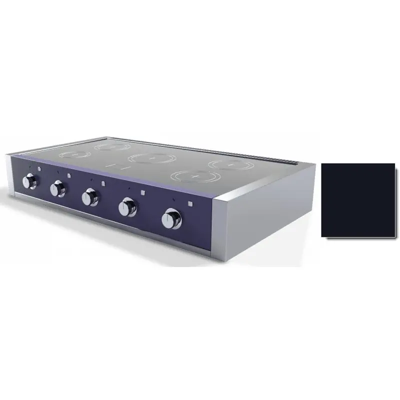 Aga Amc48Inrtblk 48" Built-In Induction Rangetop – Gloss Black 1