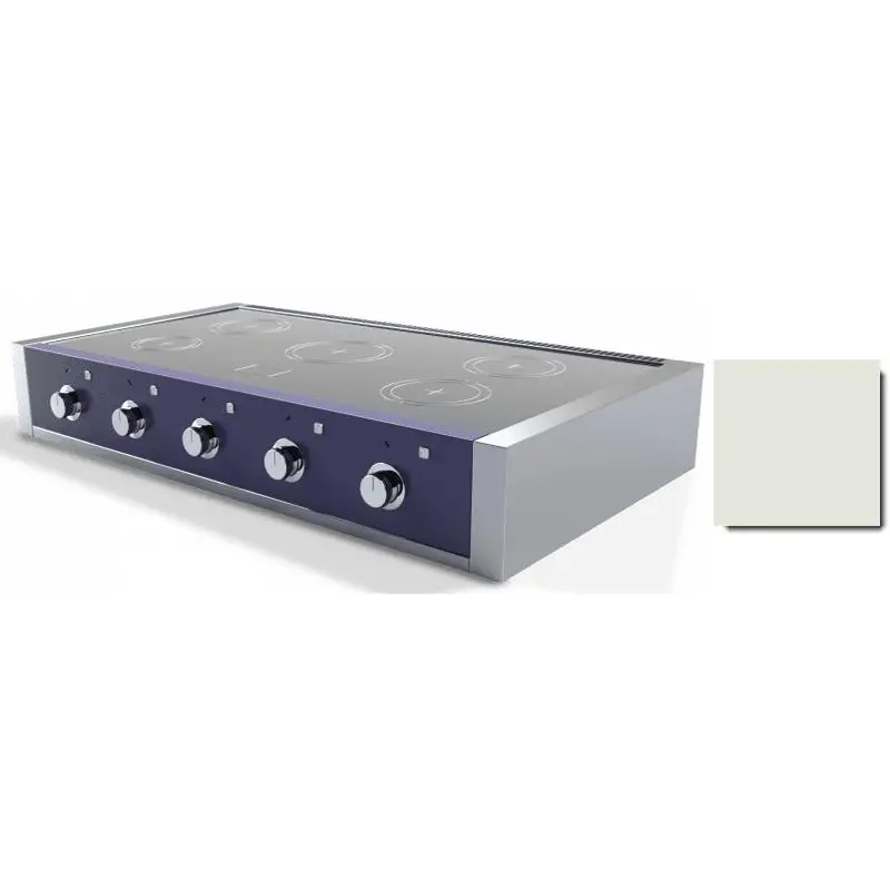 Aga Amc48Inrtwht 48" Built-In Induction Rangetop – White Finish 1