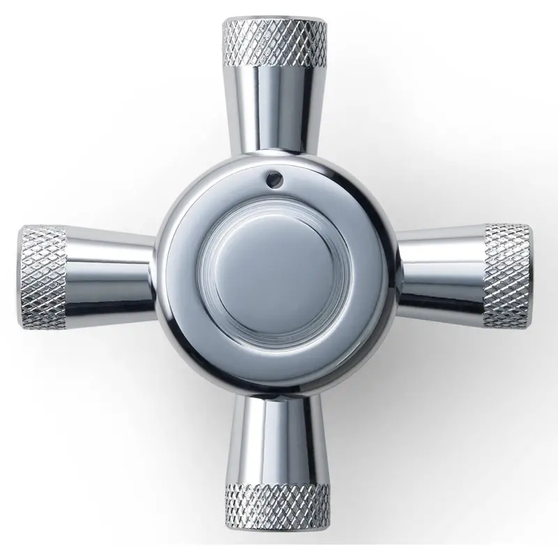 Aga Elise 9-Knob Control Pack – Polished Chrome Handle Set (P072928Pch) 1