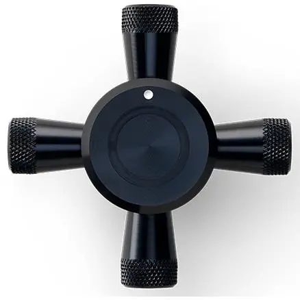 Aga Mercury 7-Knob Control Pack In Black (Part P072927Blk) 1
