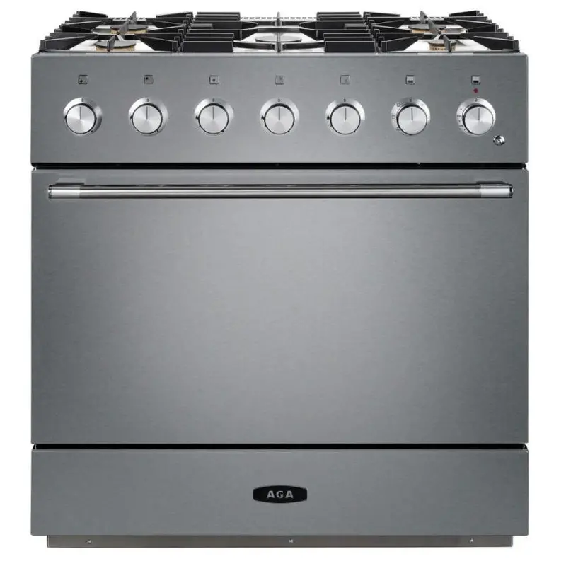 Aga Mercury Amc36Df-Wht – 36-Inch Dual Fuel Range With Twin Fan Convection 1