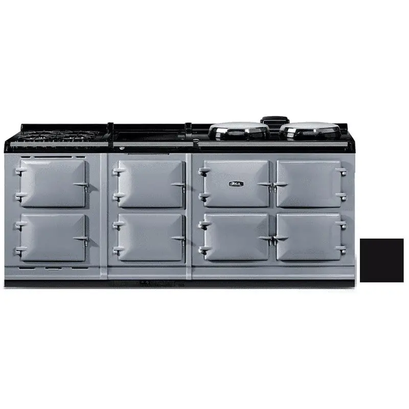 Aga R7 210 83-Inch Classic Electric Range With Hot Cupboard And Dual Fuel Module – Black (Ar7783Wgblk) 1