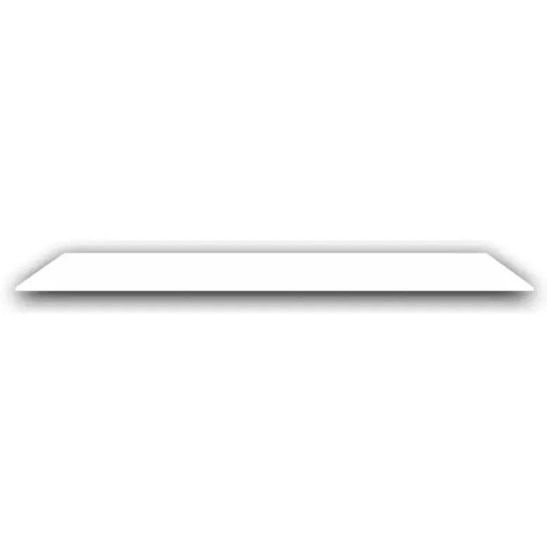 Alfa 80-Inch White Corian Countertop 1