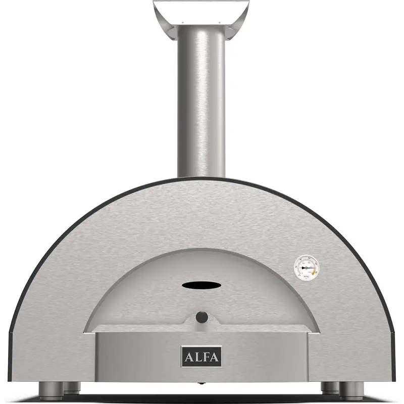Alfa Classico Fxcl-2P-Lgra Wood-Fired Outdoor Pizza Oven – Dual-Pizza Cooking 1