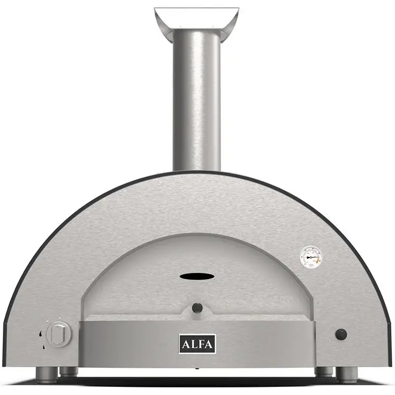 Alfa Classico Fxcl-4P-Ggra-U Outdoor Pizza Oven – 4-Pizza Capacity, Liquid Propane Powered 1