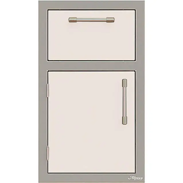 Alfresco 17" Left-Hand Door/Towel Rack Combo – Model Axe-Dth-L-S9003 1