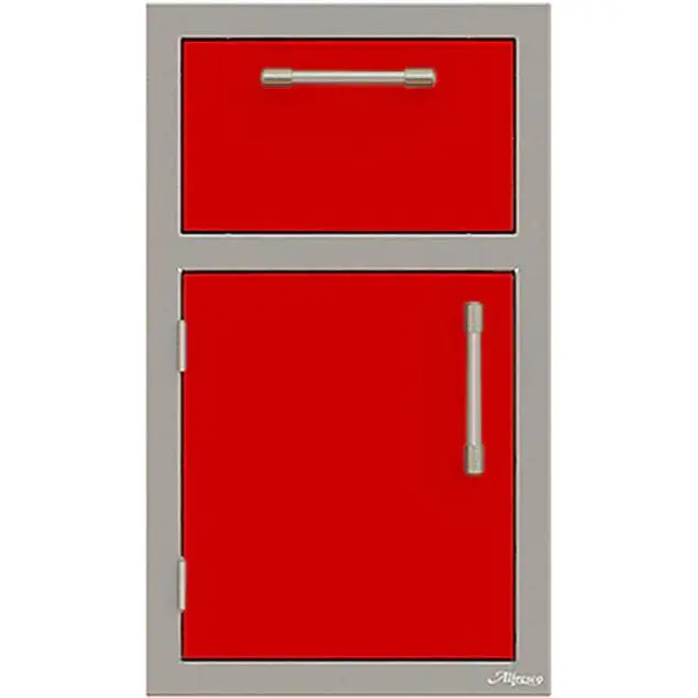Alfresco 17" Left-Hinge Dual-Function Holder – Door + Towel Bar (S3002) 1