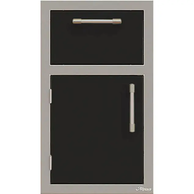 Alfresco 17" Left-Hinged Combo Unit With Slim Design – Model Axe-Dth-L-Sm9005 1