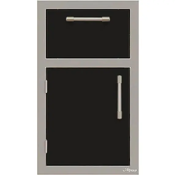 Alfresco 17" Left-Hinged Door-And-Drawer Assembly – Stainless Steel, Model Sm9005 1