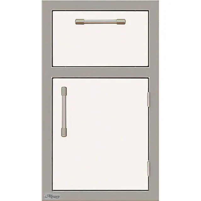 Alfresco 17" Right-Hinged Combo Unit With Slim Design – Model Axe-Dth-R-Sm9003 1