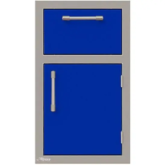 Alfresco 17" Right-Hinged Door-And-Drawer Assembly – Stainless Steel, Model S5002 1