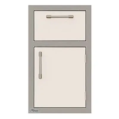 Alfresco 17" Right-Hinged Door-And-Drawer Combo – Stainless Steel, Model S9003 1