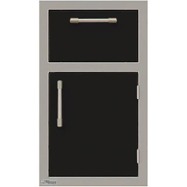 Alfresco 17" Right-Side Mount Door & Towel Holder – Model Axe-Dth-R-S9005 1