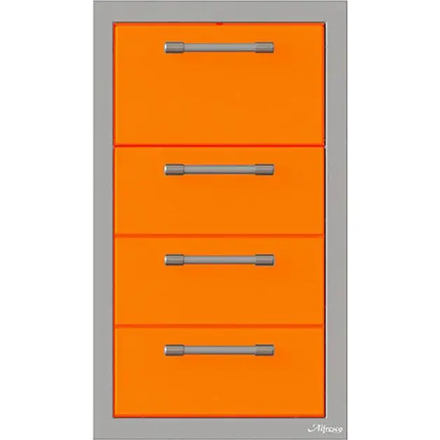 Alfresco 17" Triple-Drawer Outdoor Cabinet With Integrated Towel Holder – Model S2005 1