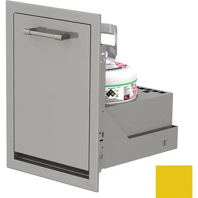 Alfresco 18" Built-In Lp Tank Drawer For Outdoor Islands – Axe-18Lptdr-Sc-S1023 1