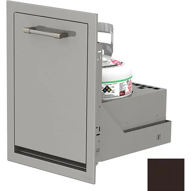 Alfresco 18" Island Lp Storage Drawer – Heavy-Duty Model Axe-18Lptdr-Sc-S9005 1