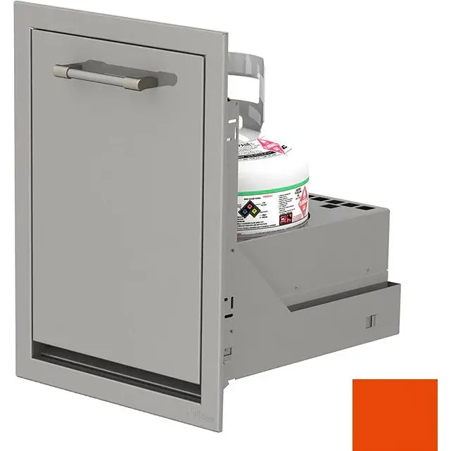 Alfresco 18" Lp Gas Tank Storage Drawer For Islands – Axe-18Lptdr-Sc-S2005 1