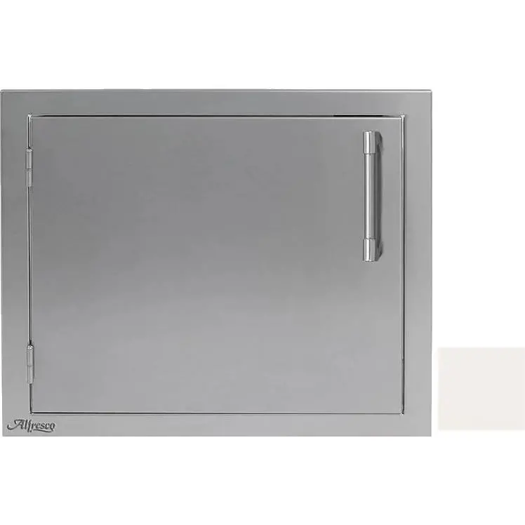 Alfresco 23" Left-Hinged Single Door – Deluxe Finish Axe-23L-01-Sm9003 1