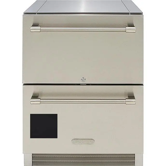 Alfresco 24-Inch Two-Drawer Outdoor Refrigerator – Standard Finish Ar-24D-S9005 1