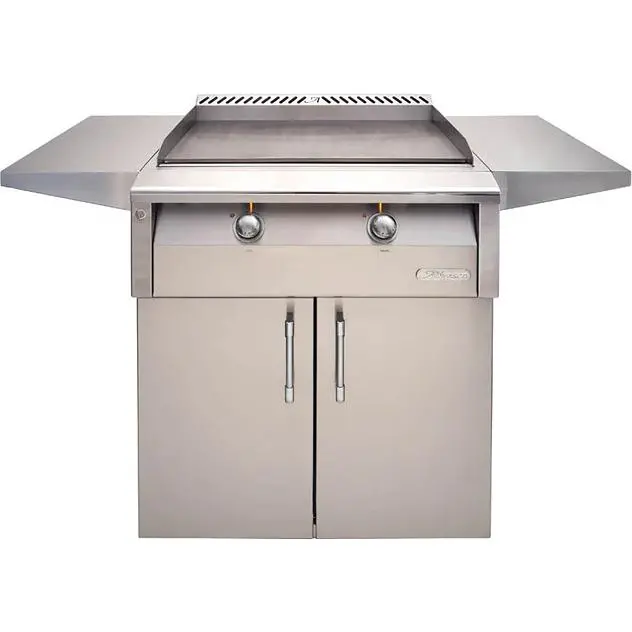 Alfresco 30-Inch Natural Gas Gas Griddle On Mobile Cart - Axe-30Gtc-Ng 1