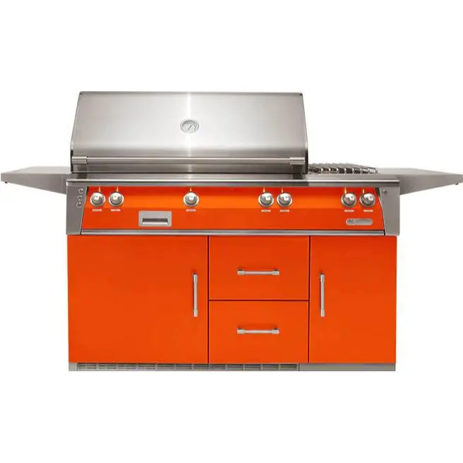 Alfresco Alxe-56Szr Premium Gas Grill Featuring Refrigerated Base And Searzone™ Technology – Lp, S2005 1