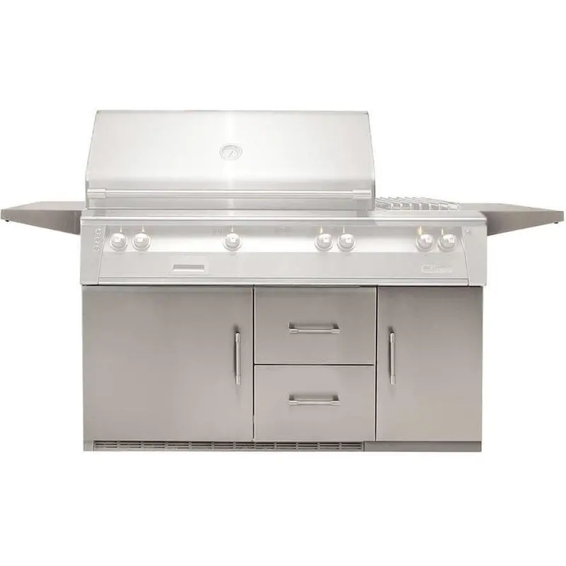 Alfresco Arxe-56C Under-Grill Outdoor Refrigerator Cart – 56-Inch, 7.25 Cu. Ft. 1