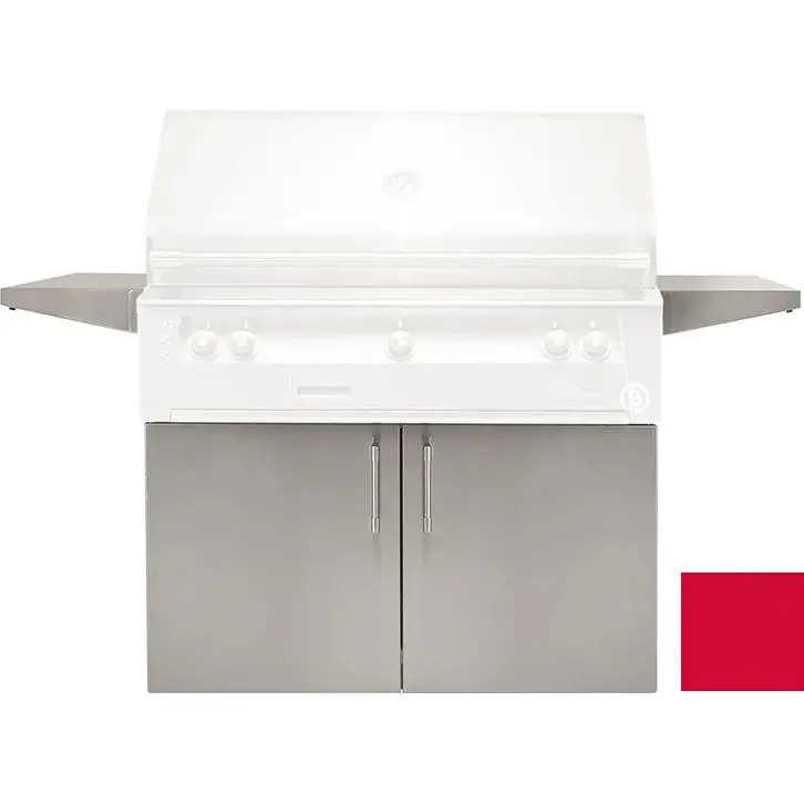 Alfresco Xe-42C-S3027 Standard 42-Inch Outdoor Grill Cart In Raspberry Red 1