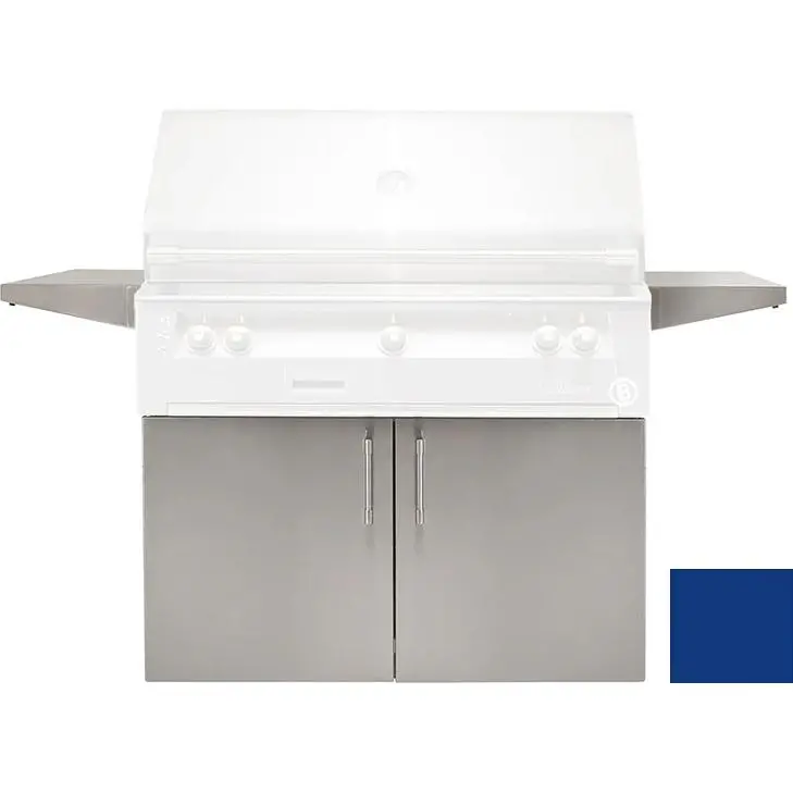 Alfresco Xe-42C-S5002 Standard 42-Inch Outdoor Grill Cart In Ultramarine Blue 1