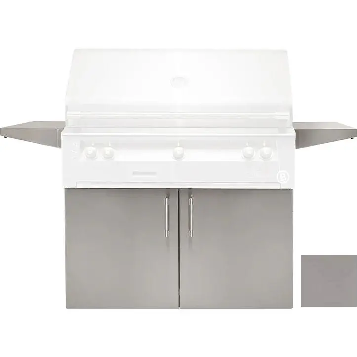 Alfresco Xe-42C-S7004 Standard 42-Inch Outdoor Grill Cart In Signal Grey 1