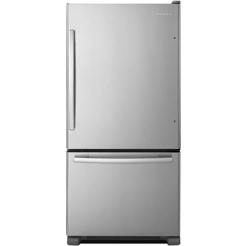 Amana 33-Inch 22 Cu. Ft. Bottom-Freezer Refrigerator – Abb2224Brm 1