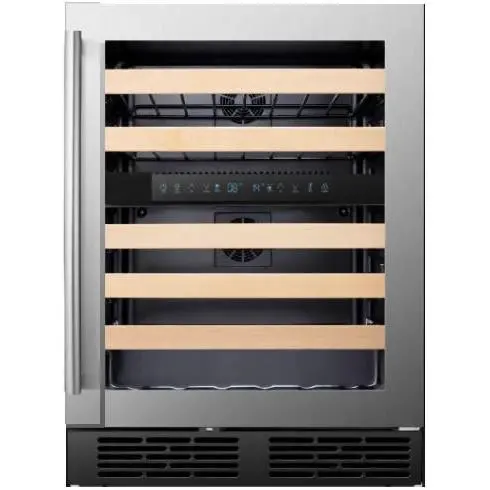 Aviva 46-Bottle Two-Zone Wine Cellar With Adjustable Shelving (Cwc46Ds2) 1
