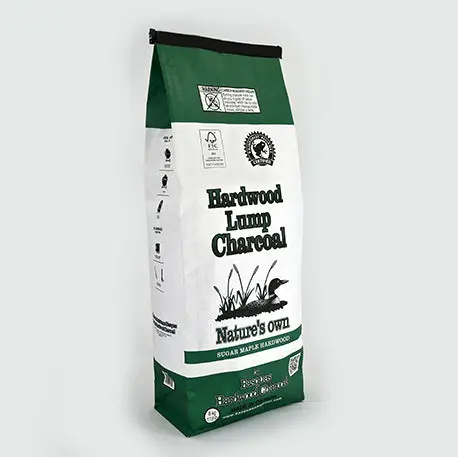 Basque 8 Kg All-Natural Hardwood Lump Charcoal – Premium Grade (Basques-Eng-8Kb-Lft) 1