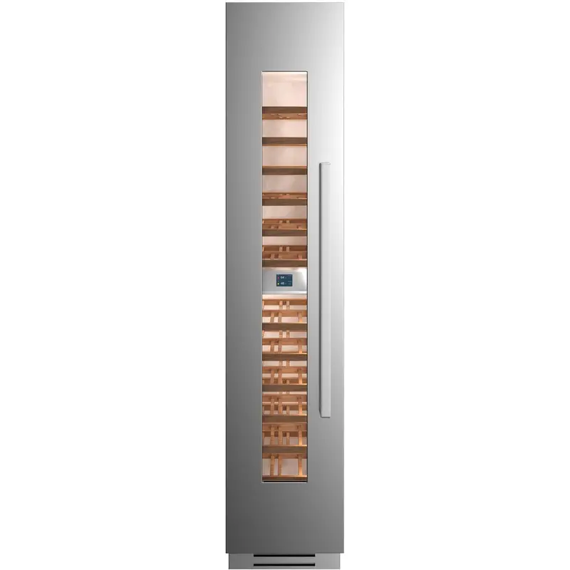 Bertazzoni 52-Bottle Dual-Temperature Wine Cooler – Left-Hinge, Stainless Steel Ref18Wcpixl/23 1
