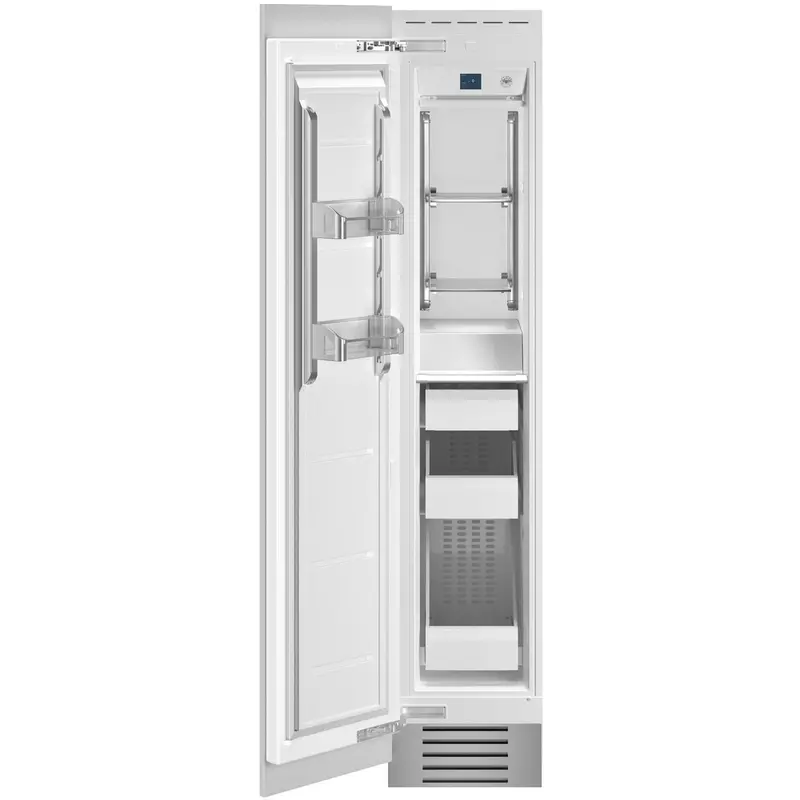 Bertazzoni 8.2 Cu. Ft. Upright Freezer With Built-In Ice Maker – Left-Door Model Ref18Fciprl/23 1