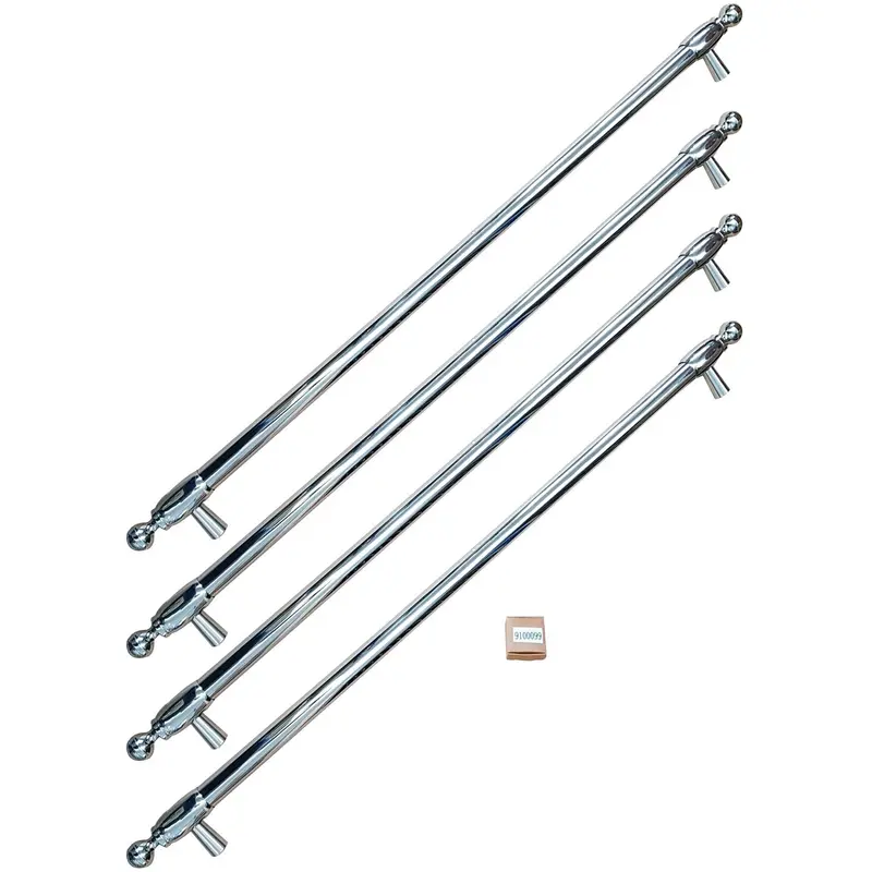 Bertazzoni Hk36Herfdx Replacement Handle Kit For 36-Inch Heritage Series French-Door Refrigerators 1