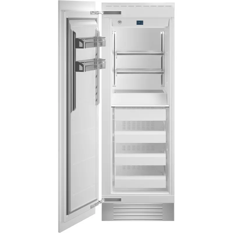 Bertazzoni Ref30Fciprl/23 30-Inch Upright Freezer – 16.8 Cu. Ft., Built-In, Ice Maker, Right-Hinge 1
