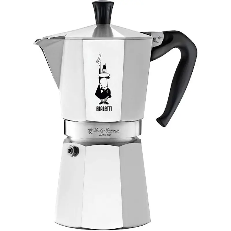 Bialetti Moka Express 9-Cup Stovetop Coffee Maker – Iconic Italian Craftsmanship 1