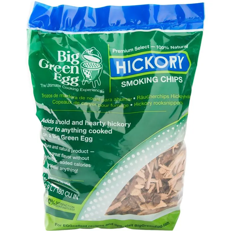 Big Green Egg 113986 Hickory Wood Smoking Chips 1