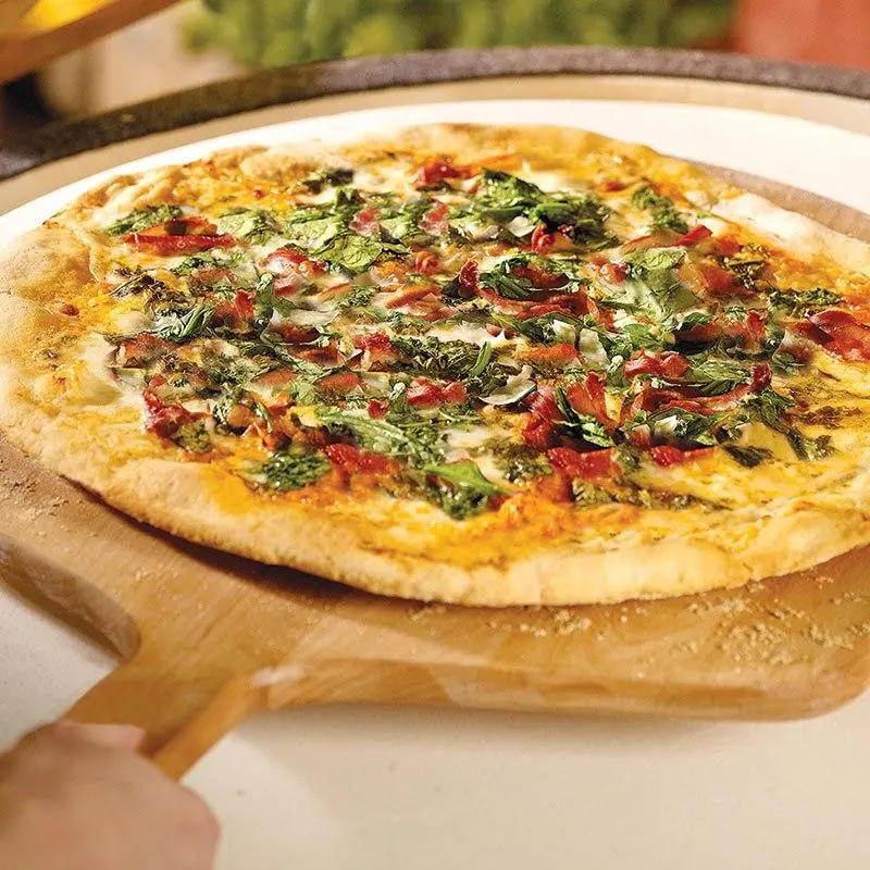 Big Green Egg 12-Inch Pizza And Baking Stone For Medium Or Minimax Egg – Model 401007 1