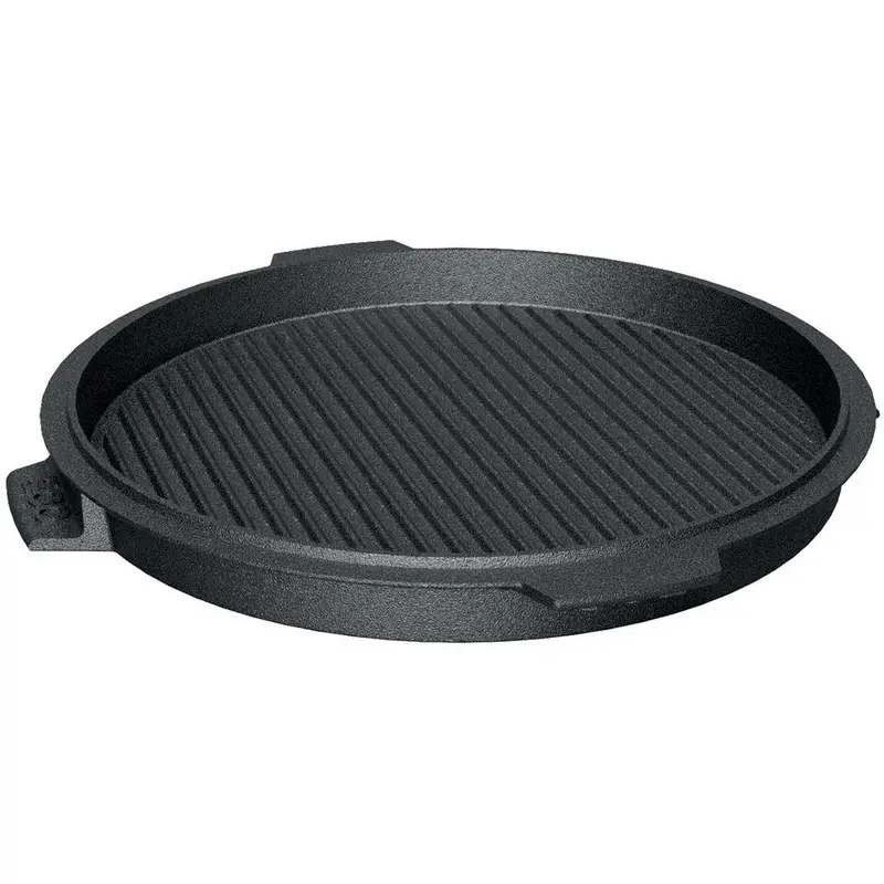 Big Green Egg 120137 10.5-Inch Cast Iron Plancha Griddle Plate 1
