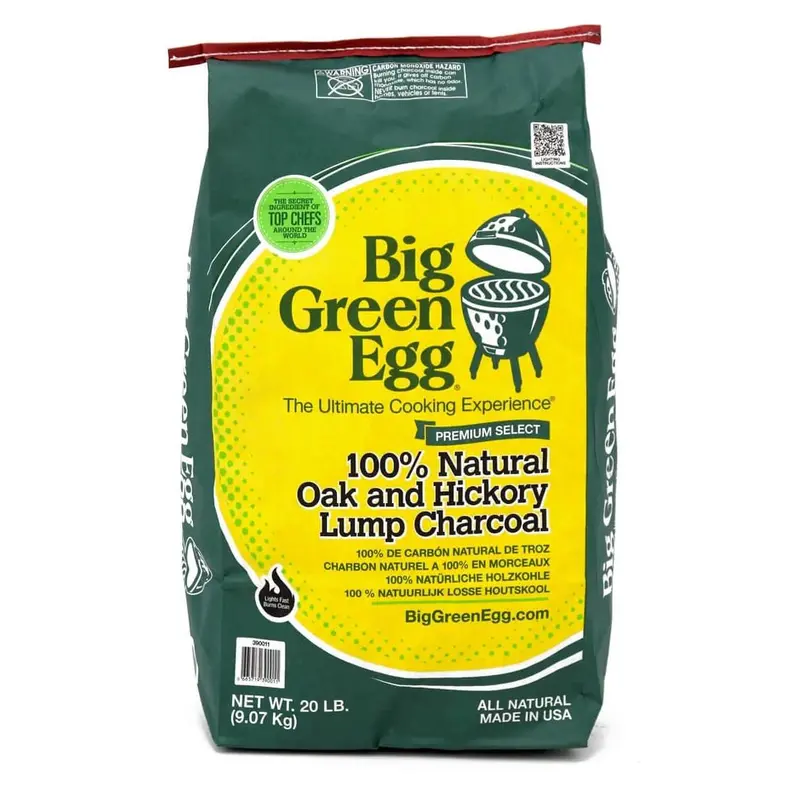 Big Green Egg 127907 All-Natural Hardwood Lump Charcoal – Outdoor Fuel 1