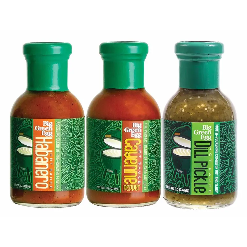 Big Green Egg Habanero Hot Sauce – Small-Batch 8 Oz Spicy Condiment, Sku 121349 1