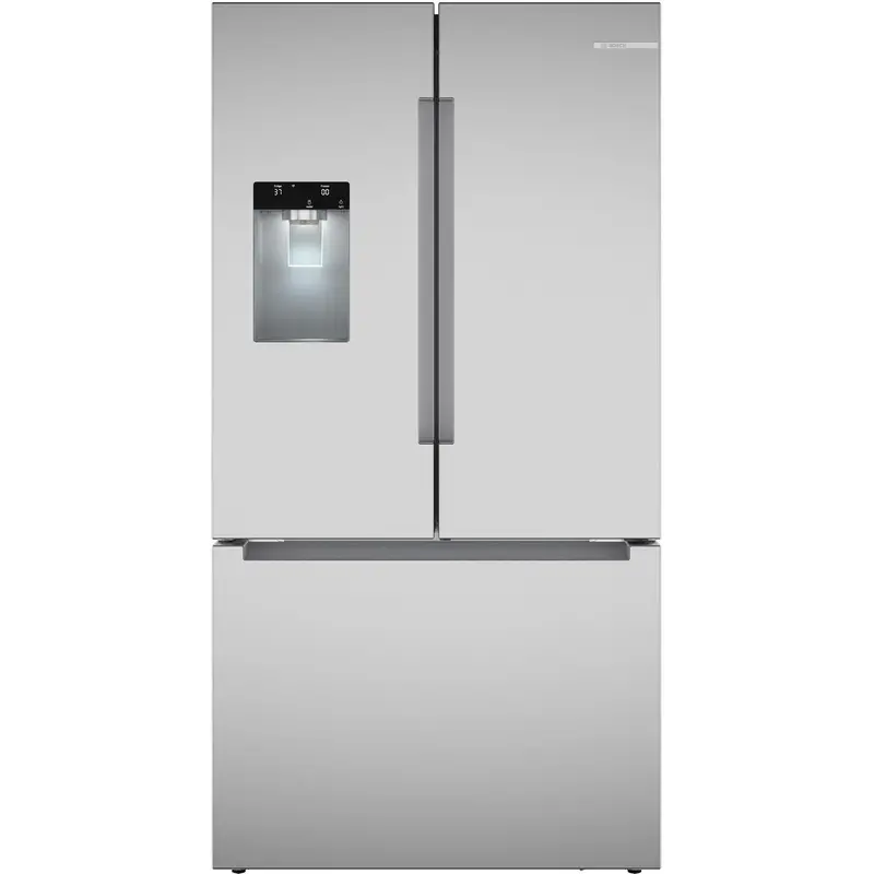 Bosch 36-Inch French-Door Refrigerator – 26 Cu. Ft., Counter-Depth B36Fd10Ens 1