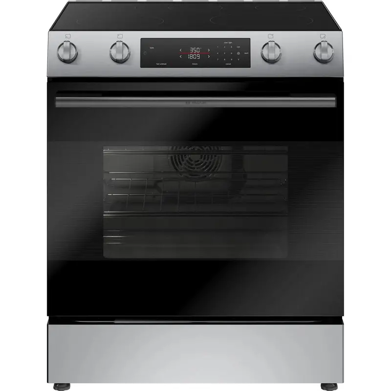Bosch Hef1050Mc 30" Slide-In Electric Range With True Convection 1